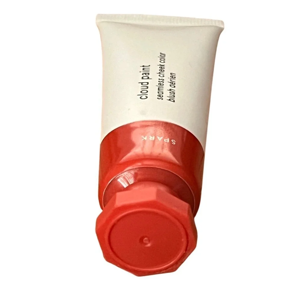Glossier‎ Cloud Paint Blush Women 10ml Spark Bright Poppy Red Liquid Gel Cream